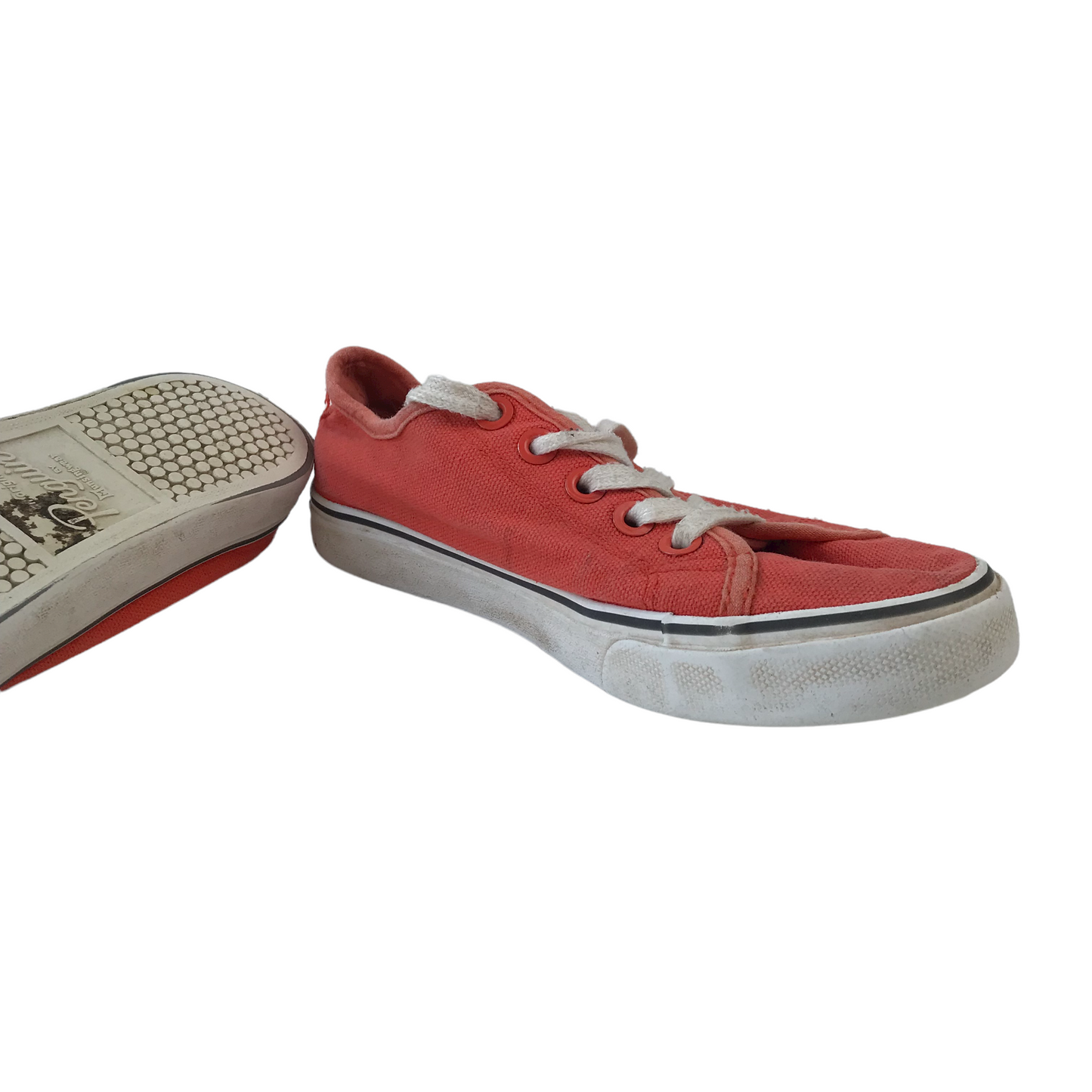 Penguin Red Trainers Shoe Size 1