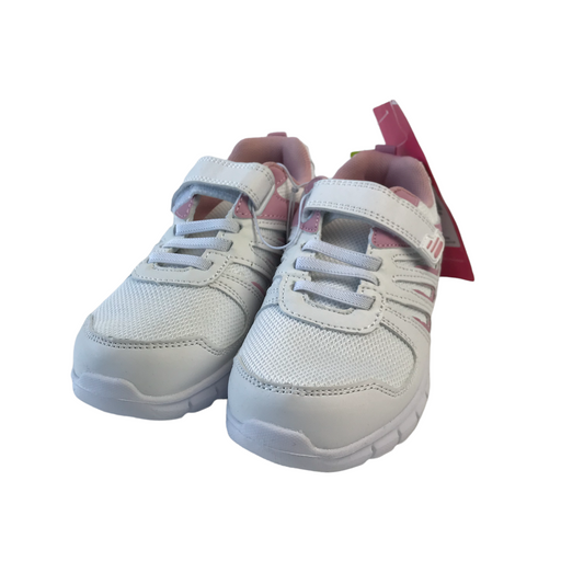 Tu White and Light Pink Trainers Shoe Size 11 (jr)