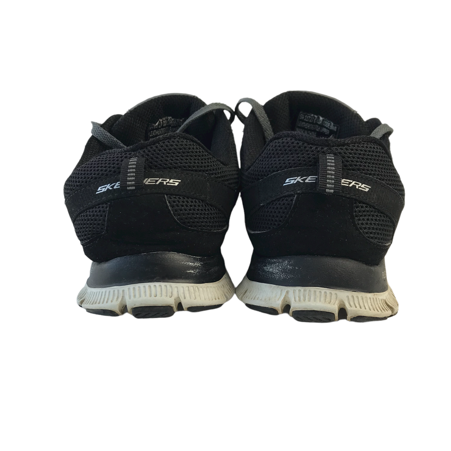 Skechers Lightweight Black Trainers Shoe Size 7