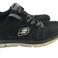 Skechers Lightweight Black Trainers Shoe Size 7