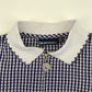 Banner Purple School Summer Gingham A-line Dress with Zip Age 4
