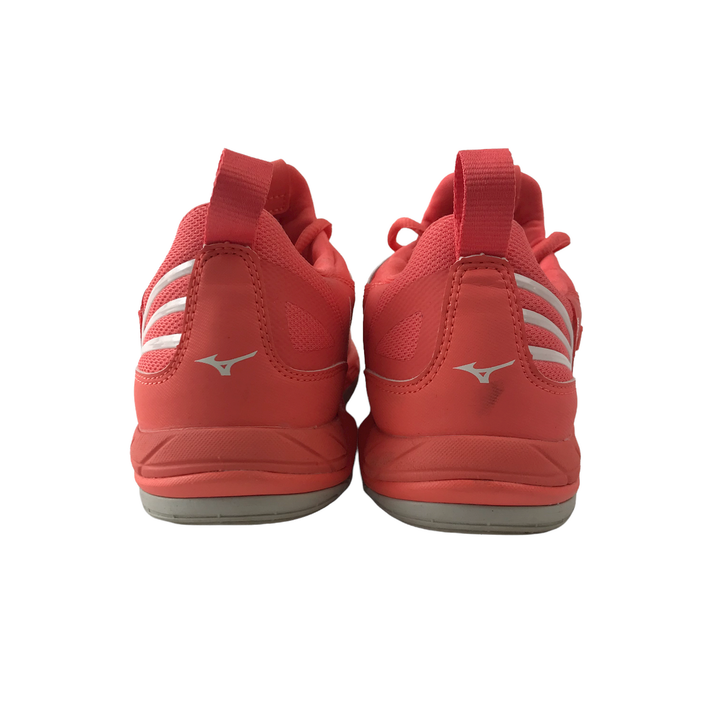 Mizuno Wave Luminous Orange Volleyball Trainers Shoe Size 6