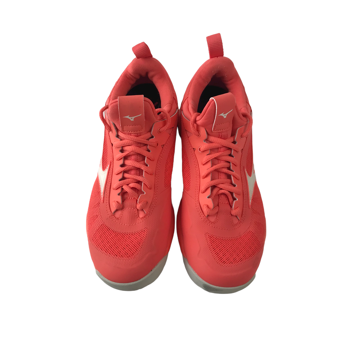 Mizuno Wave Luminous Orange Volleyball Trainers Shoe Size 6