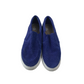 Clarks Royal Blue Suede-like Plimsolls Trainers Shoe Size 5D