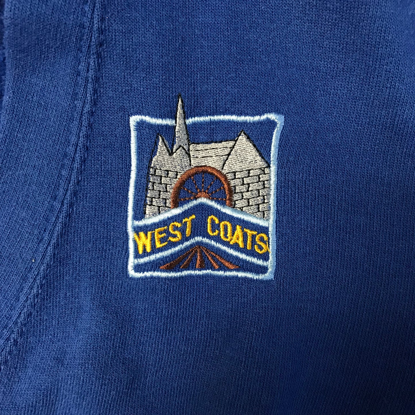 West Coats Primary Royal Blue Jersey Cardigan
