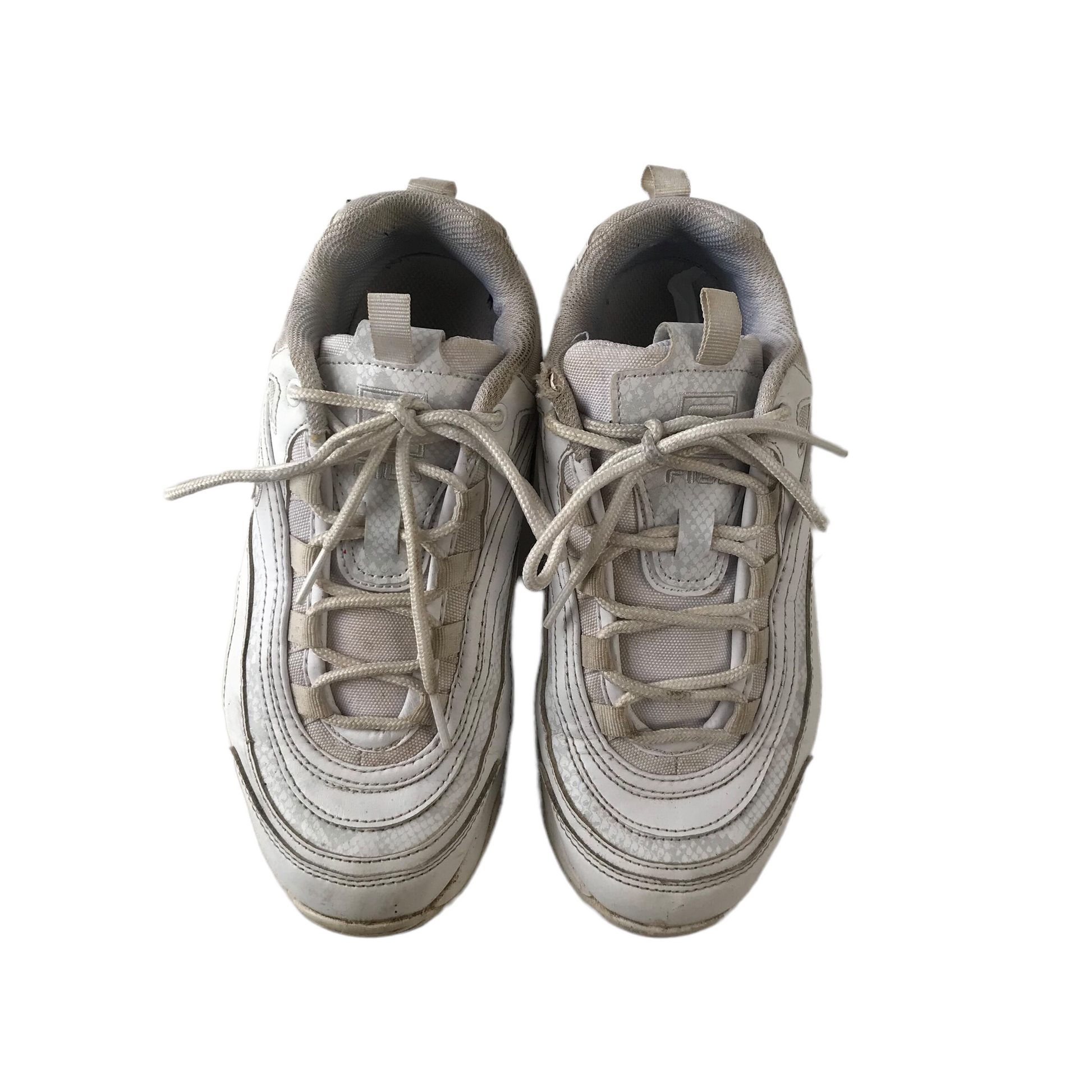 Fila trainers size 4 hot sale