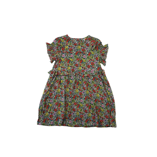 Next Dress 5 years multicoloured floral summery short sleeve