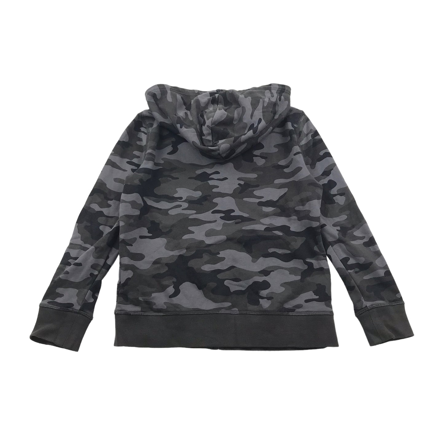 GAP Grey Camo Hoodie Age 8