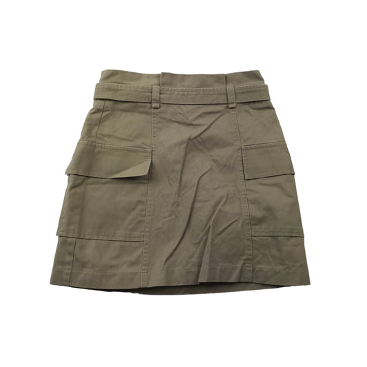 River Island Beige Belted Combat Skirt Age 9