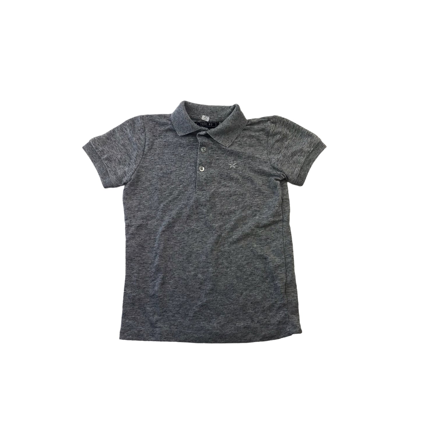 Next Grey Plain Polo Shirt Age 5