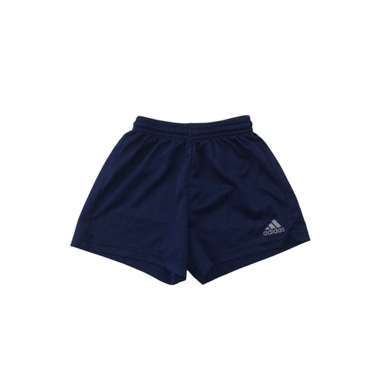 Adidas Navy Football style Sport shorts Age 5