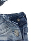 H&M Light Blue Denim Tiger Dungarees Age 6