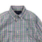 RL Light Blue Checked Shirt Age 5