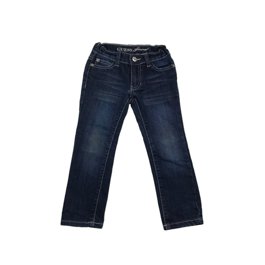 GUESS Sarah Low Rise Skinny Dark Blue Jeans Age 4