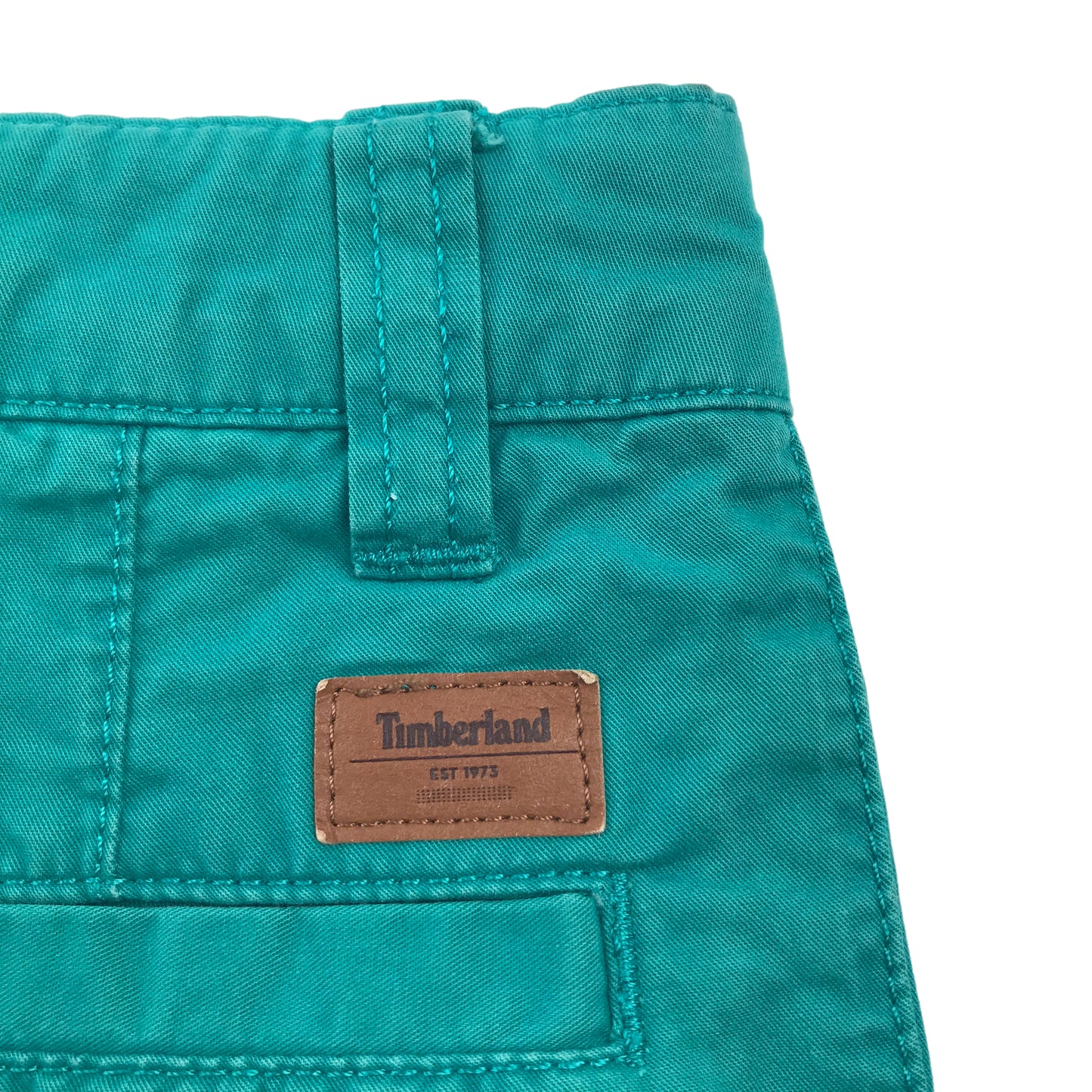 Timberland Turquoise Chino Style Shorts Age 6