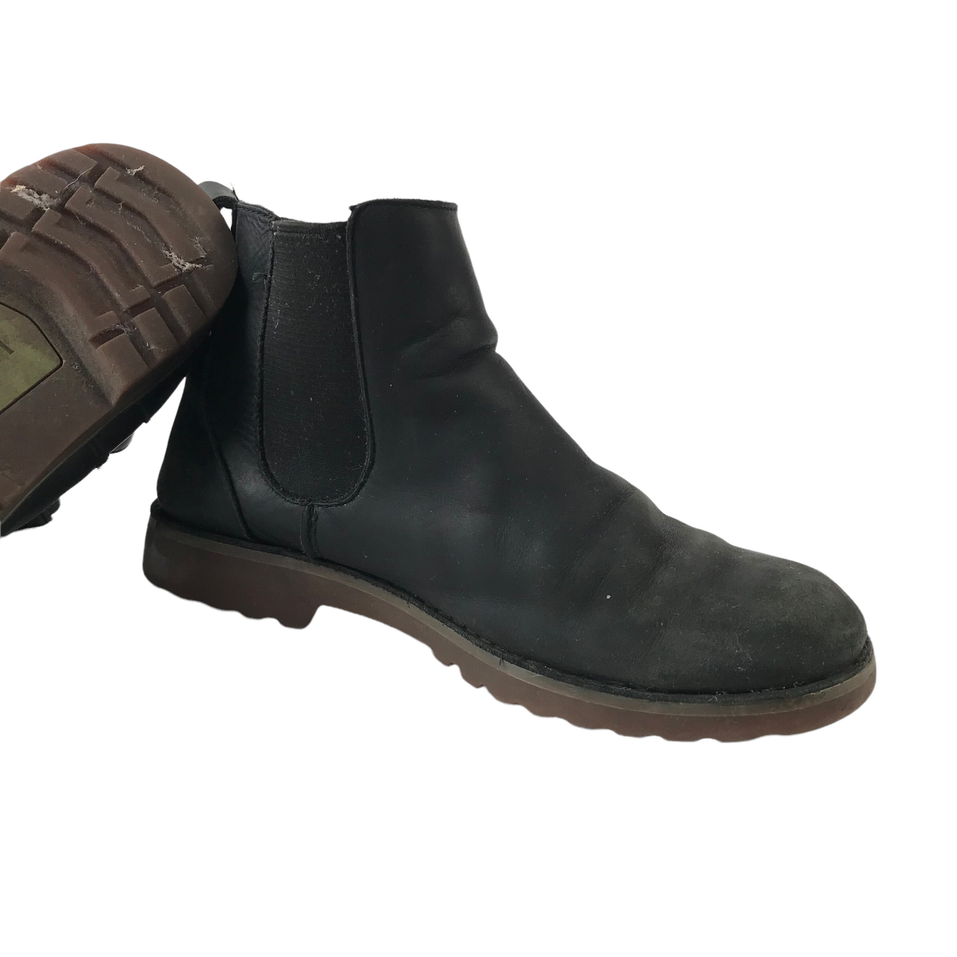 Leather ugg style boots on sale uk