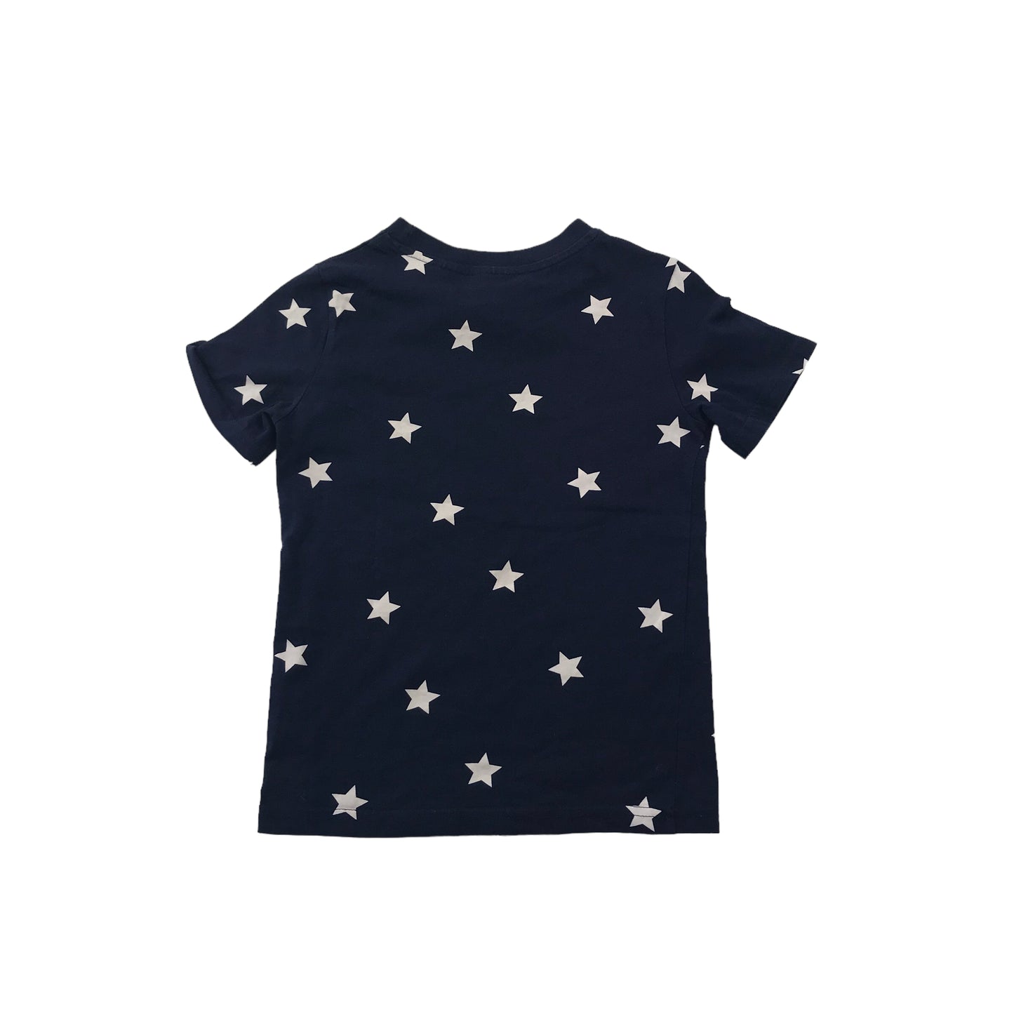 H&M Navy Starry T-Shirt Age 5