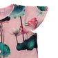 Ted Baker Light Pink Flamingo Playsuit Age 7