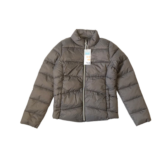 Primark Grey Light Puffer Jacket age 9