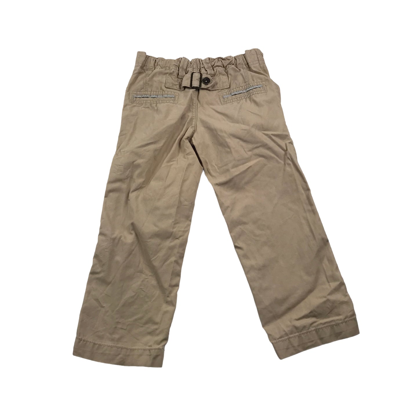 M&S Beige Chino Style Trousers Age 4
