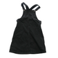 Black Denim Style Dungaree Dress Age 9
