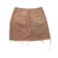 Top Shop Beige Denim Skirt Women Size 12
