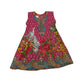 Pink Embroidery and Pattern Print Tunic Dress and Trousers Age 4
