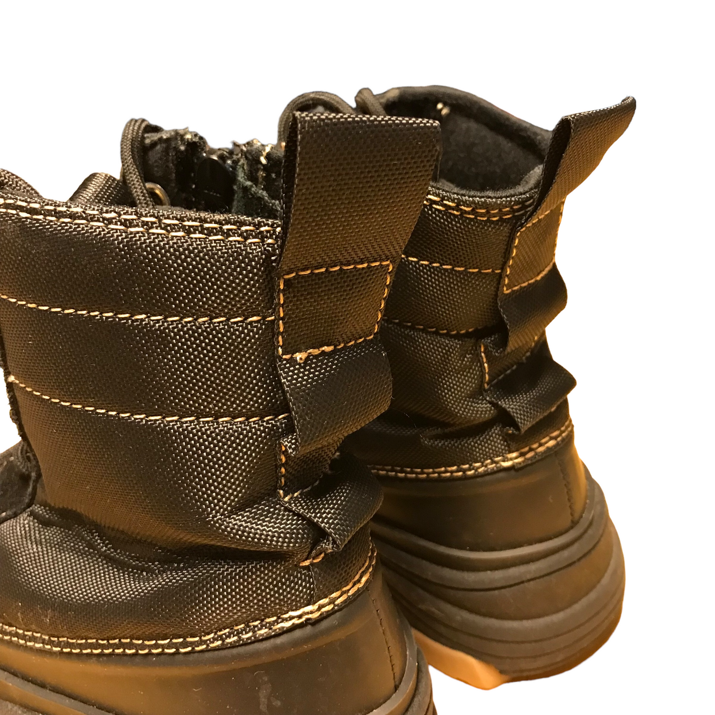 Zara Black Boots Shoe Size 11.5 junior