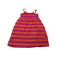 Yd Orange Purple Stripes Dress Age 9