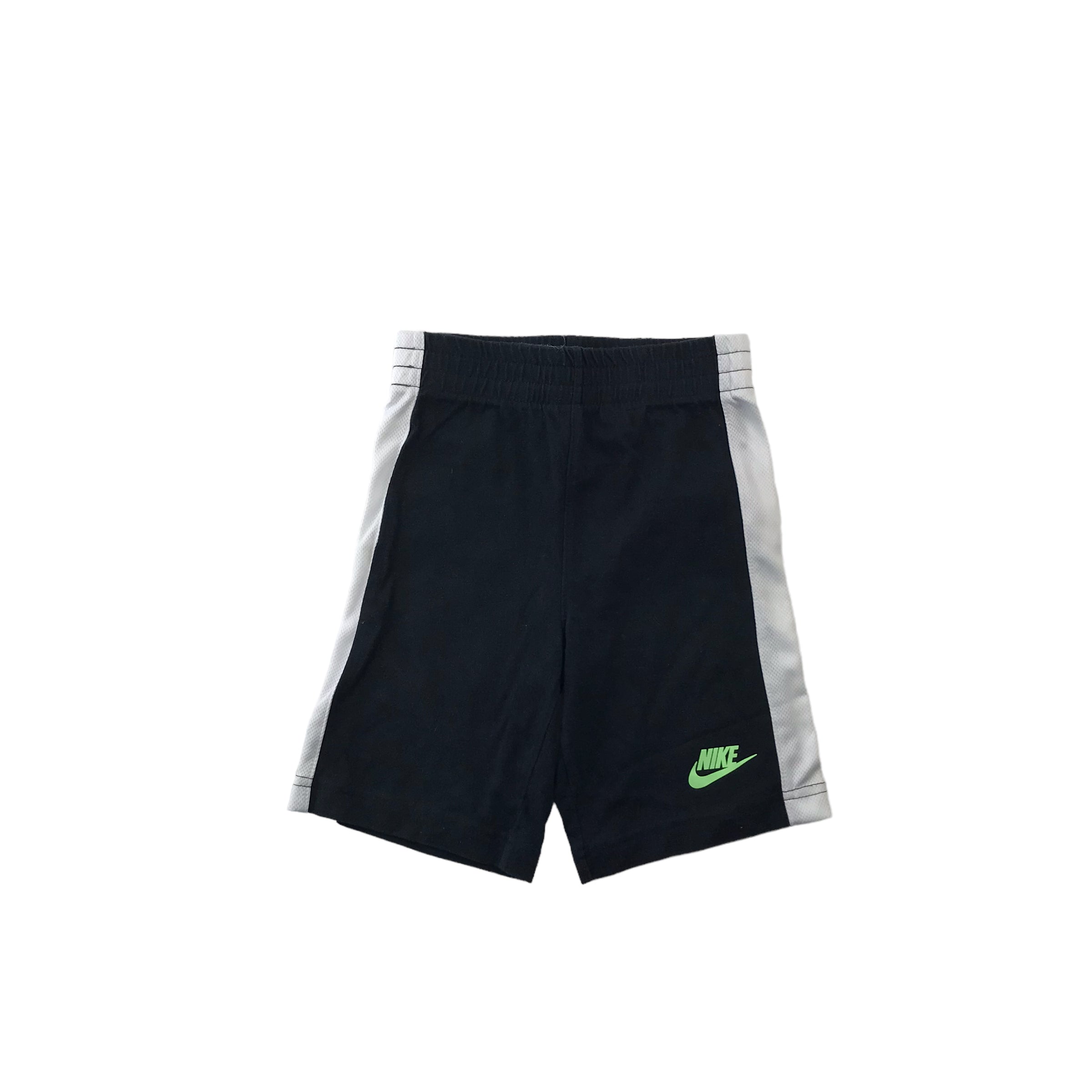 Nike shorts best sale with white stripe