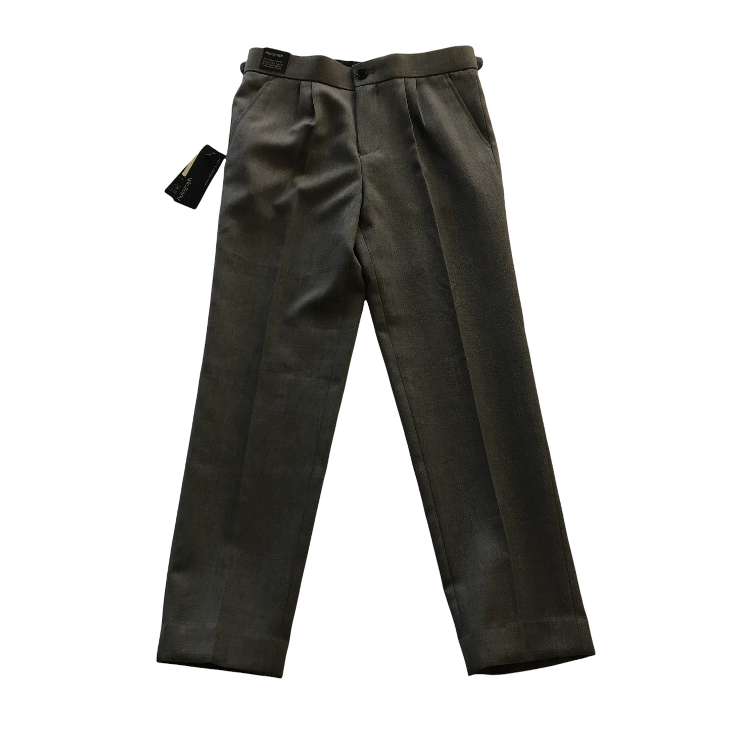 M&S Grey Smart Trousers Age 9