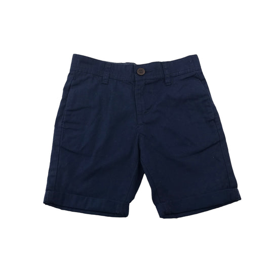 Matalan Navy Blue Chino Shorts Age 6