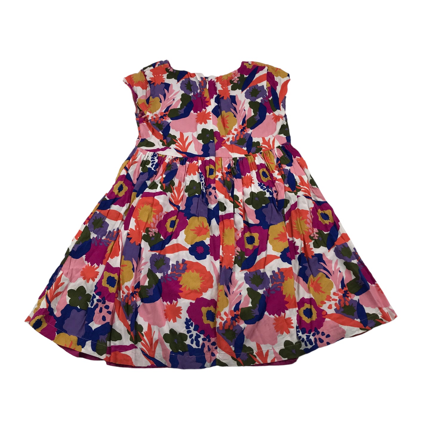 John Lewis Bright Colourful Summer Dress Age 7