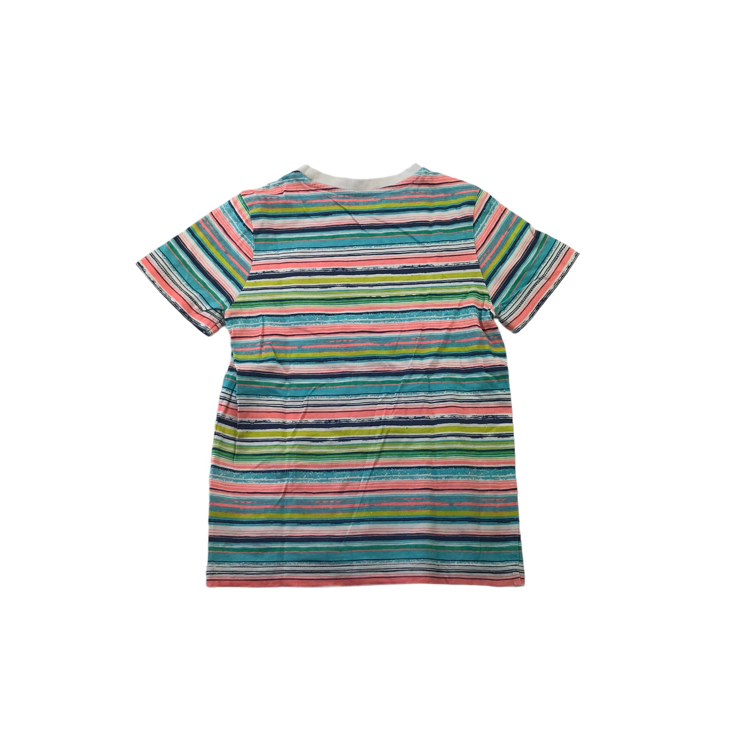 Nutmeg Multicoloured Stripy T-Shirt Age 5