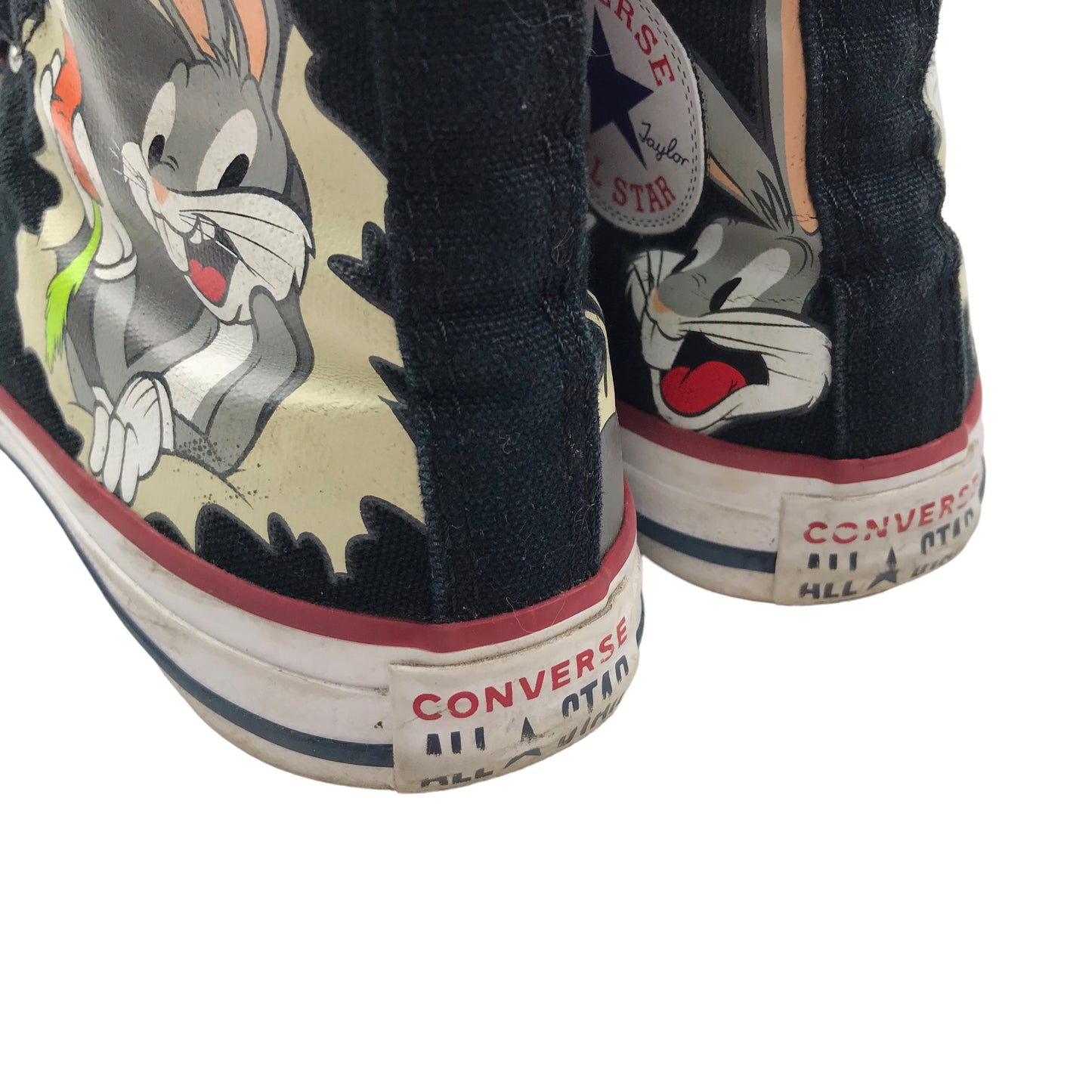 Converse All Star Bugs Bunny High Tops Trainers Shoe Size 13 junior