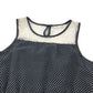Matalan Navy Blue Polka Dot Dress Age 10