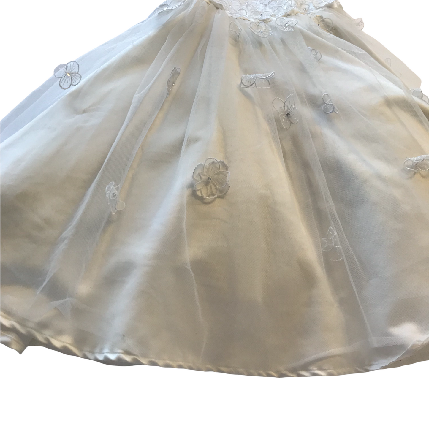 RJR. John Rocha White Floral Formal Dress Age 4