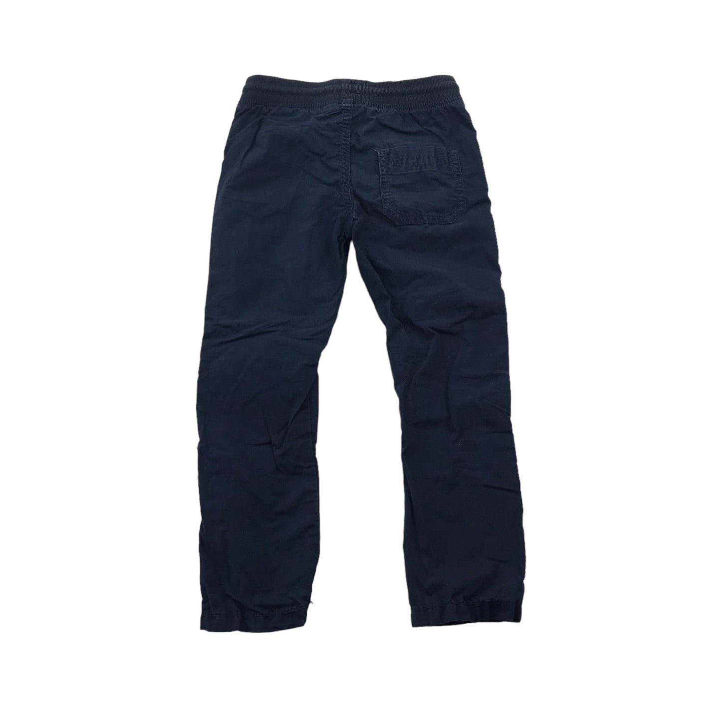 M&S Navy Blue Pull On Trouser Age 5