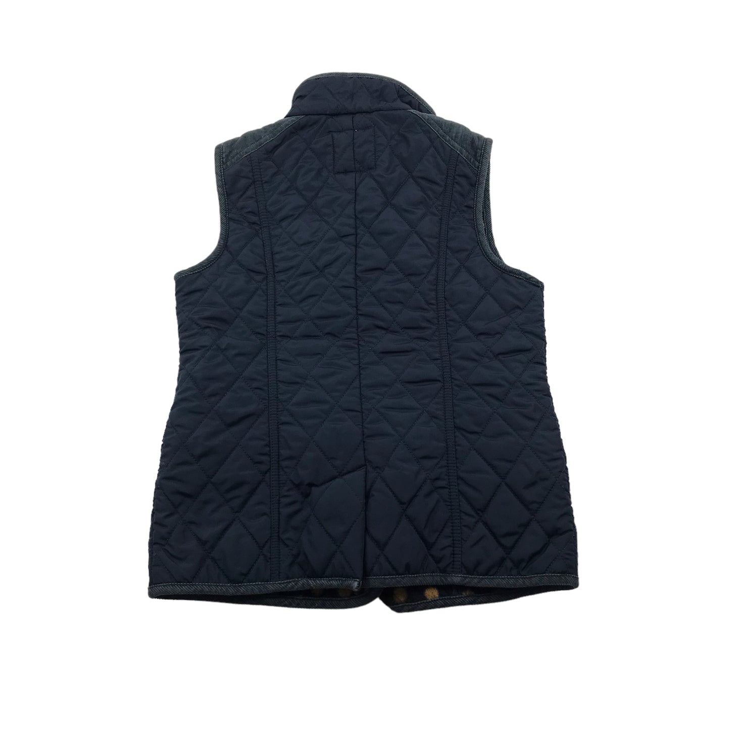 Next Navy Blue Quilted Gilet Age 7