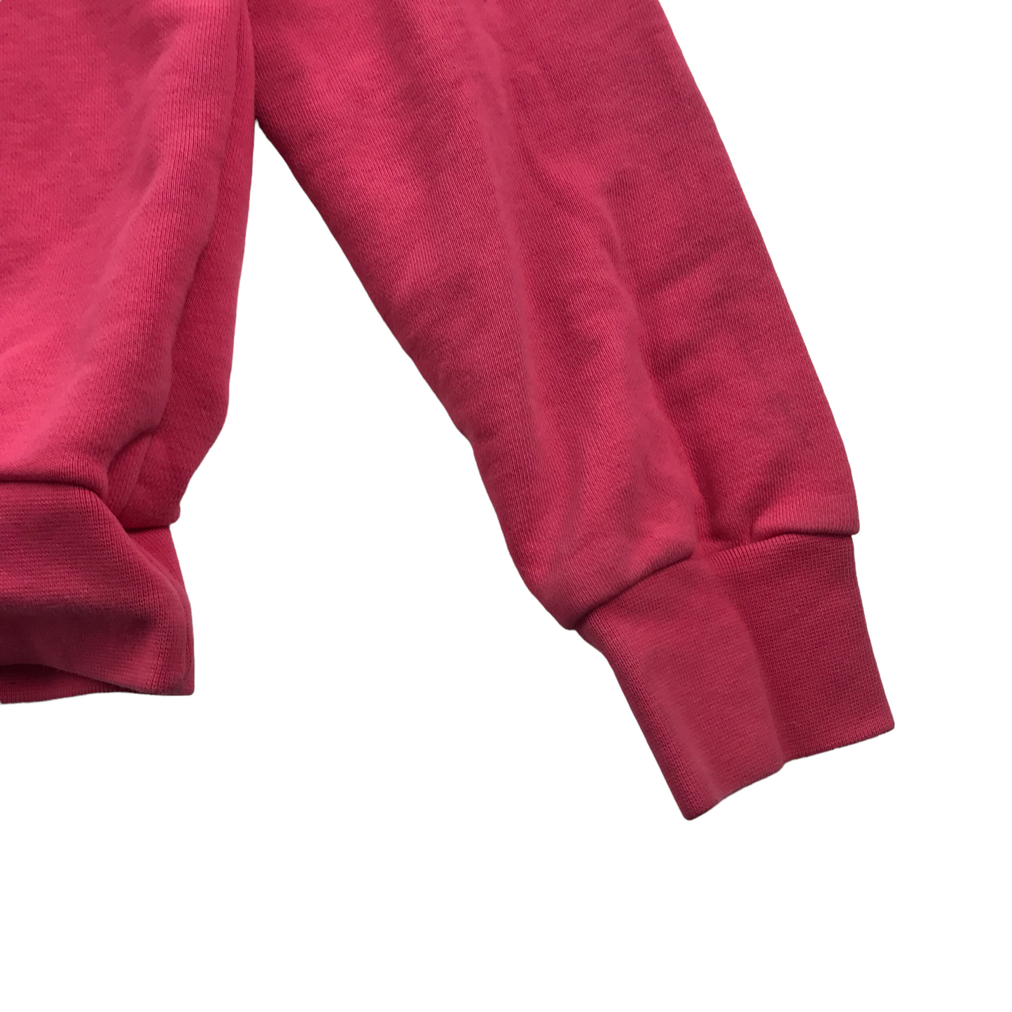 Adidas Pink Logo Print Sweater Jumper Age 12
