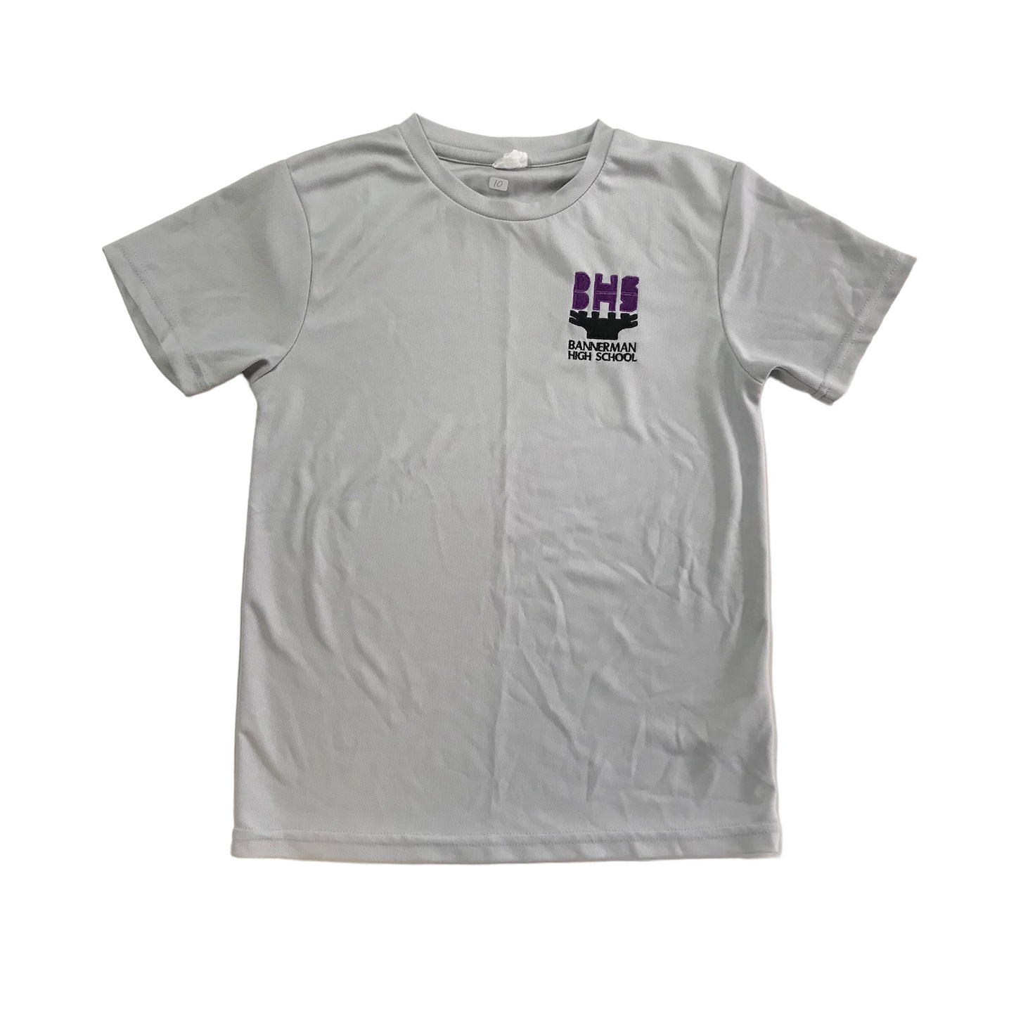 Bannerman High School Light Grey Gym T-shirt