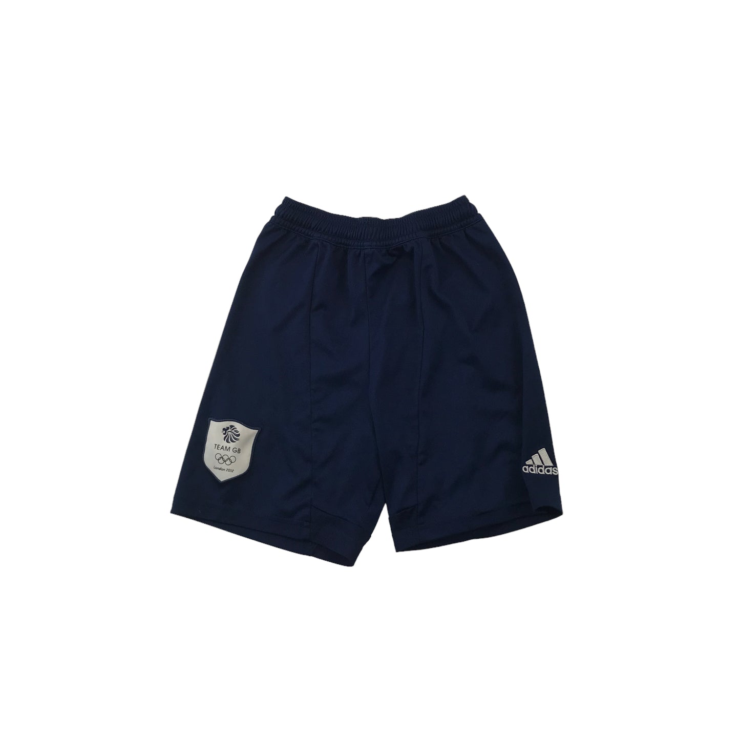 Adidas Navy Team GB London 2012 Sports Shorts Age 7