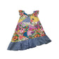 Monsoon Multicoloured Floral Summer Party Dress Age 7