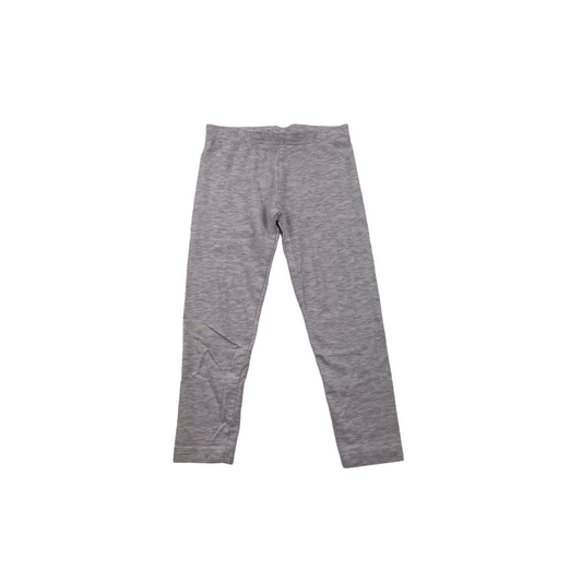 Light Grey Plain Leggings