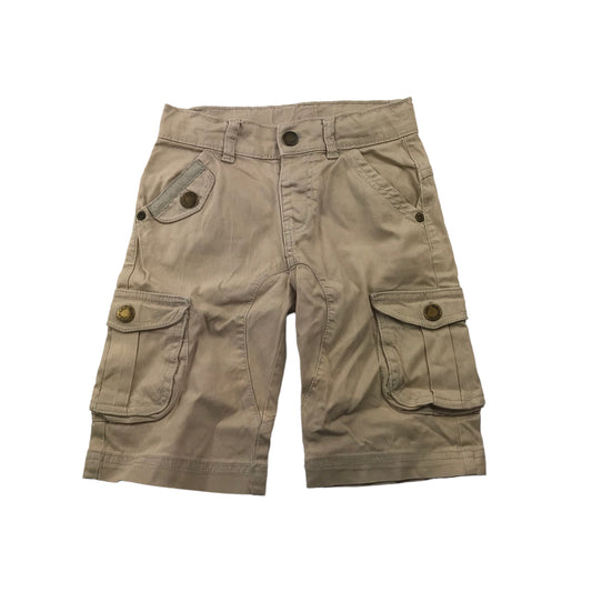 Mini Club Light Beige Cargo Shorts Age 5