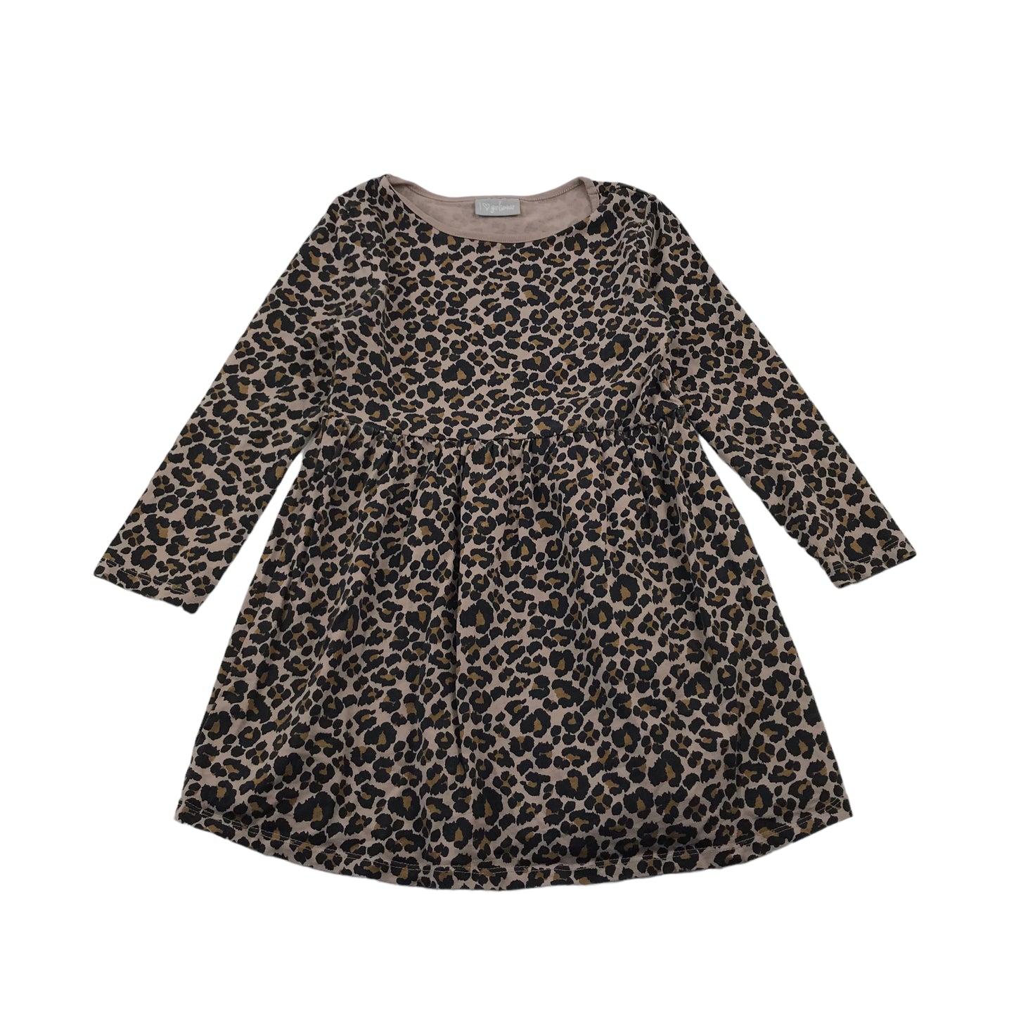 Long Sleeve Cotton Multipattern Dress Bundle Age 6-7