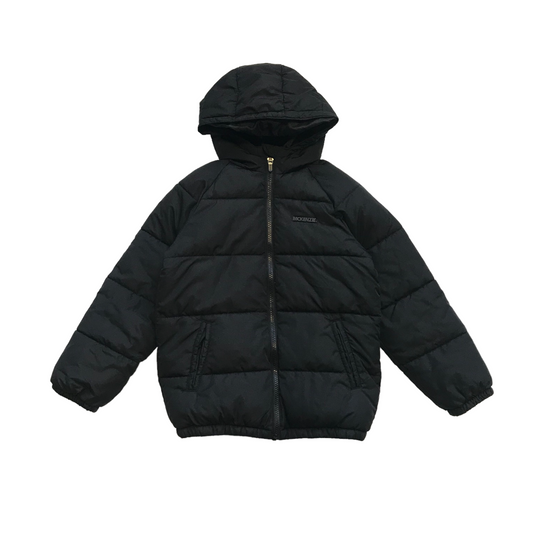 McKenzie Black Puffer Jacket Age 7