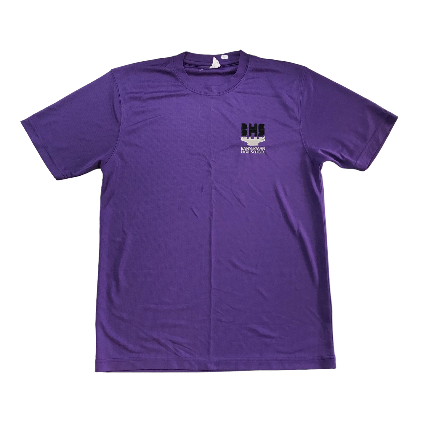 Bannerman High School Purple Gym T-shirt