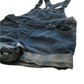 Blue Denim Shorts Dungaree Age 6