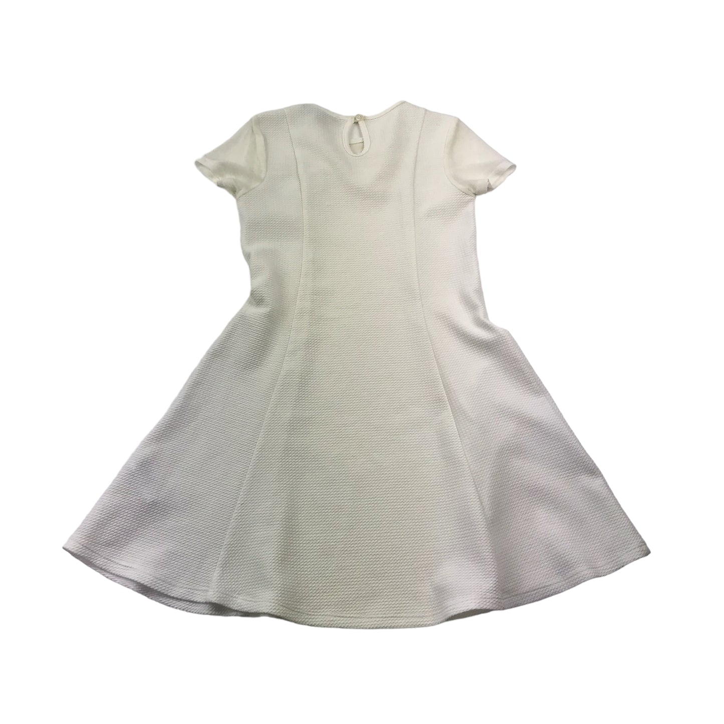 Primark White Lace Detailed Dress Age 9